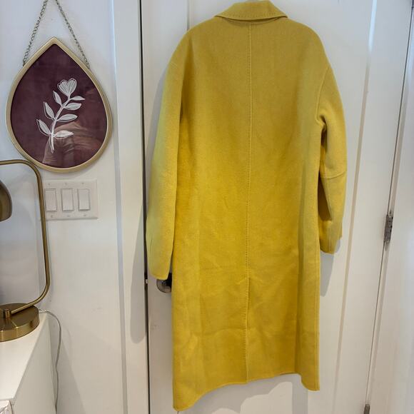 NWT Reformation Wyatt Double Faced Wool Coat Small - Picture 6 of 12